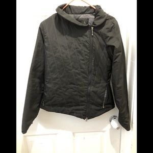 Prana asymmetrical nylon jacket